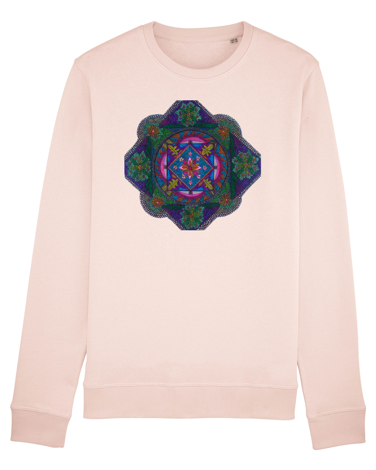 Bluză mânecă lungă Unisex Rise Candy Pink