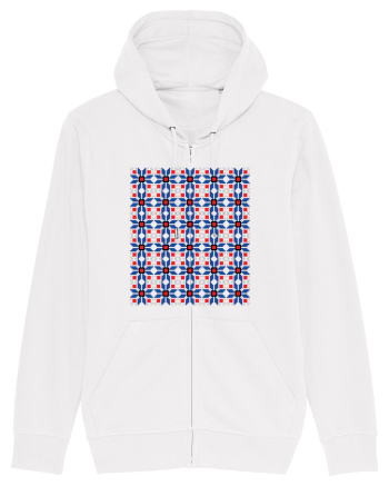 Romania Motiv National Traditional White