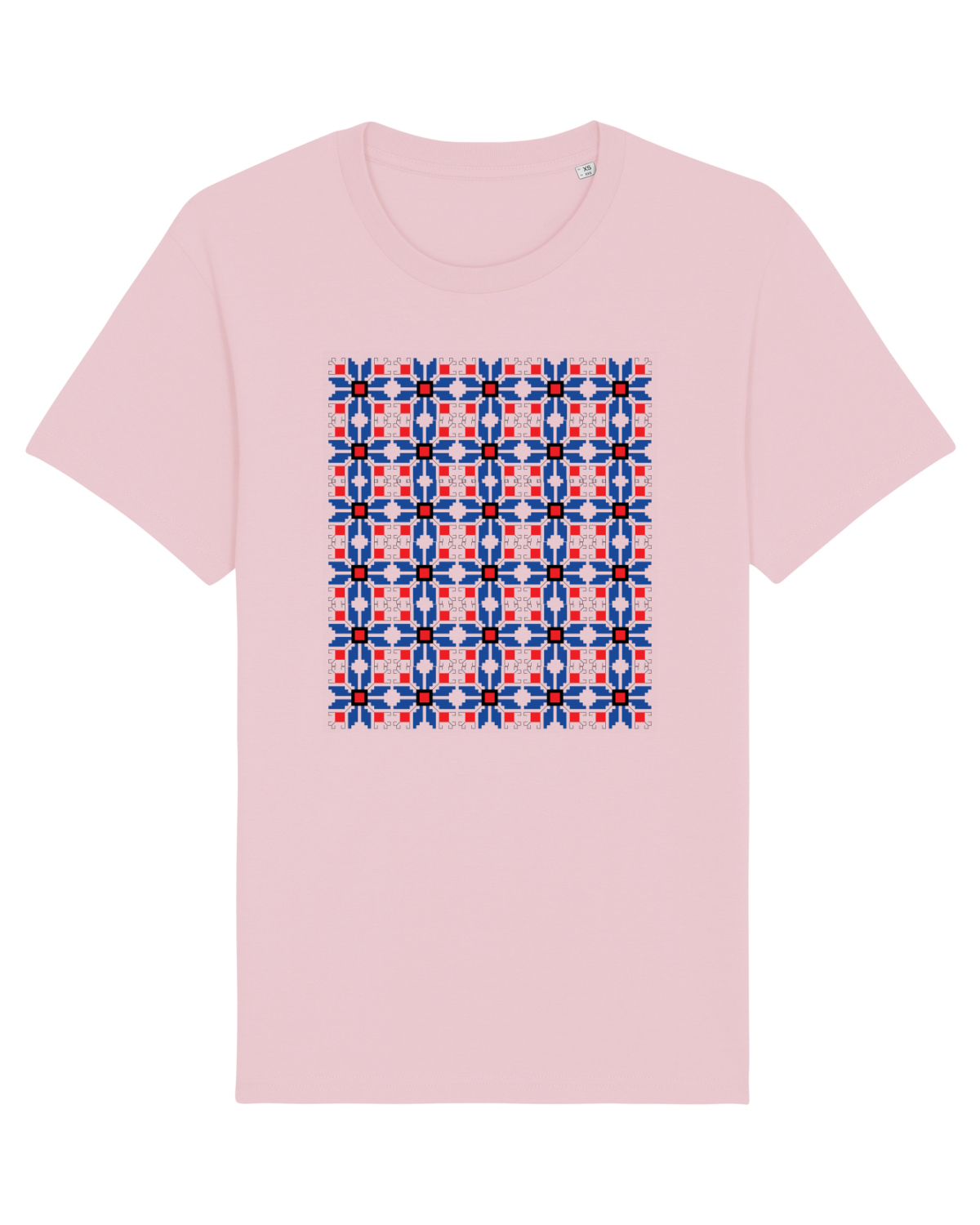 Tricou mânecă scurtă Unisex Rocker Cotton Pink