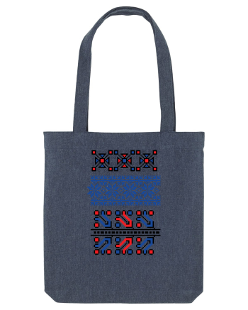 Romania Motiv National Traditional Midnight Blue