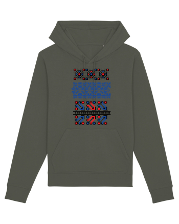 Romania Motiv National Traditional Khaki