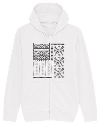 Romania Motiv National Traditional White
