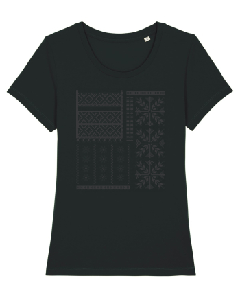 Romania Motiv National Traditional Black