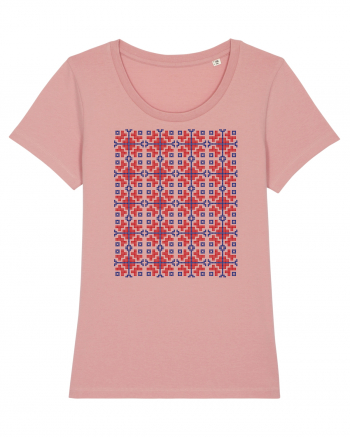 Romania Motiv National Traditional Canyon Pink