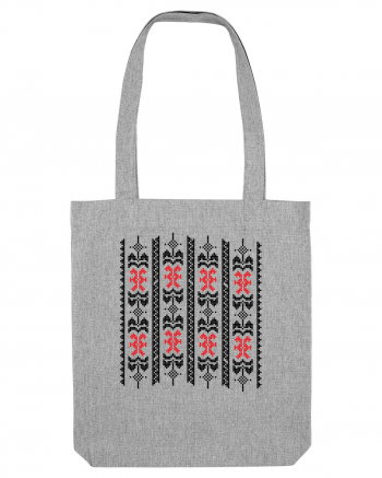 Romania Motiv National Traditional Heather Grey