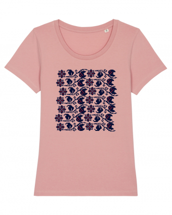 Romania Motiv National Traditional Canyon Pink