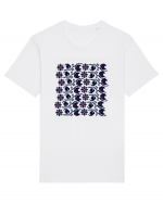 Romania Motiv National Traditional Tricou mânecă scurtă Unisex Rocker