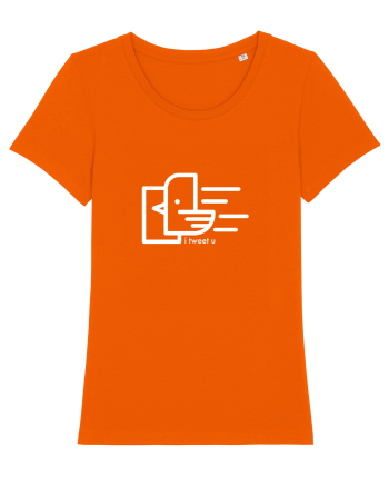 I tweet you Bright Orange