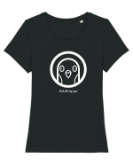 Crazy pigeon Tricou mânecă scurtă guler larg fitted Damă Expresser