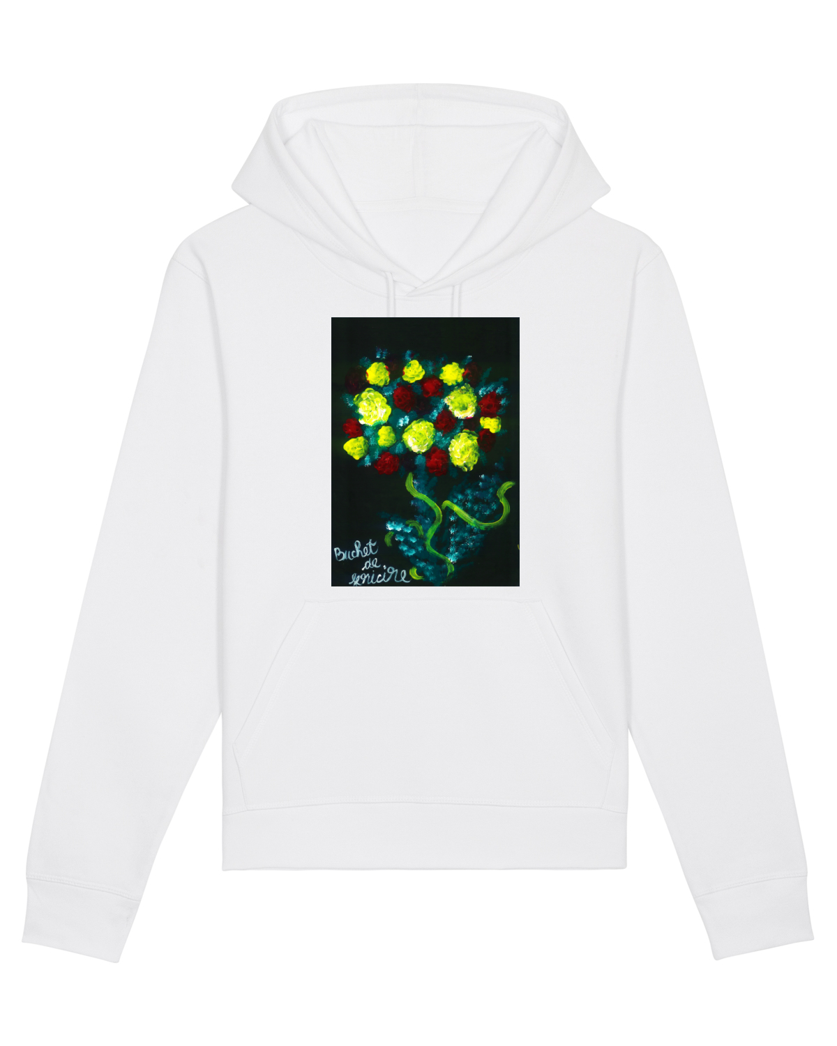 Hanorac Unisex Drummer White