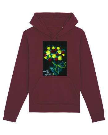Buchet de fericire Burgundy