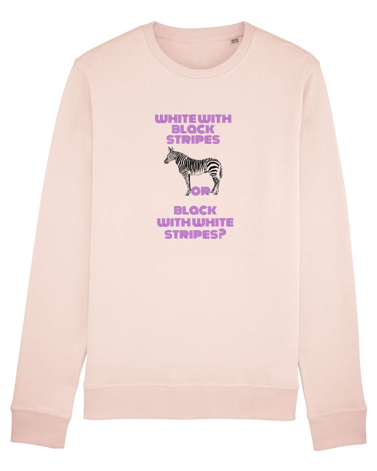 Bluză mânecă lungă Unisex Rise Candy Pink