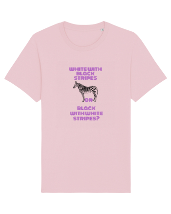 The zebra dilemma Cotton Pink