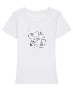 Solo climber Tricou mânecă scurtă guler larg fitted Damă Expresser