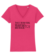 Inspiro#2 Tricou mânecă scurtă guler V Damă Evoker