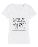 Inspiro #4 Tricou mânecă scurtă guler V Damă Evoker