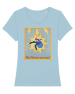 Nu fura curent Tricou mânecă scurtă guler larg fitted Damă Expresser