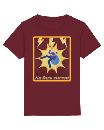 Nu fura curent Burgundy