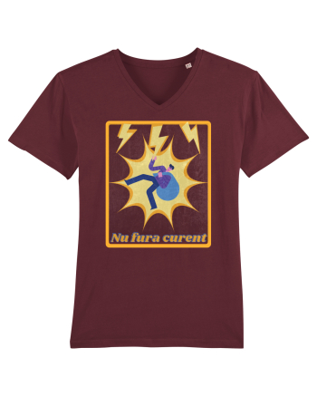 Nu fura curent Burgundy