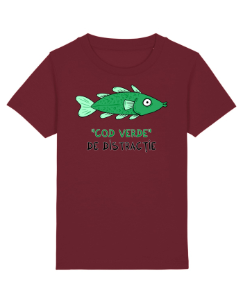 „Cod verde” de distracție Burgundy