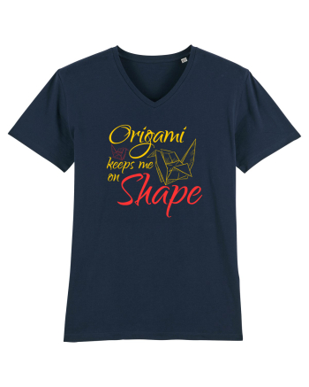 Origami Keeps Me On Shape French Navy