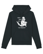 Don't Mess With The Monkey - Origami Style Hanorac Unisex Drummer