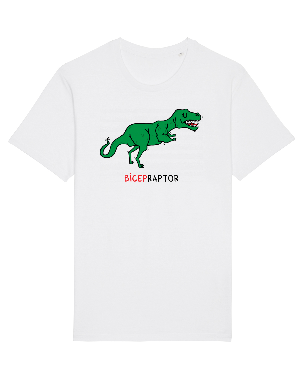 Tricou mânecă scurtă Unisex Rocker White