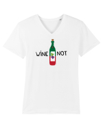 Wine Not Tricou mânecă scurtă guler V Bărbat Presenter