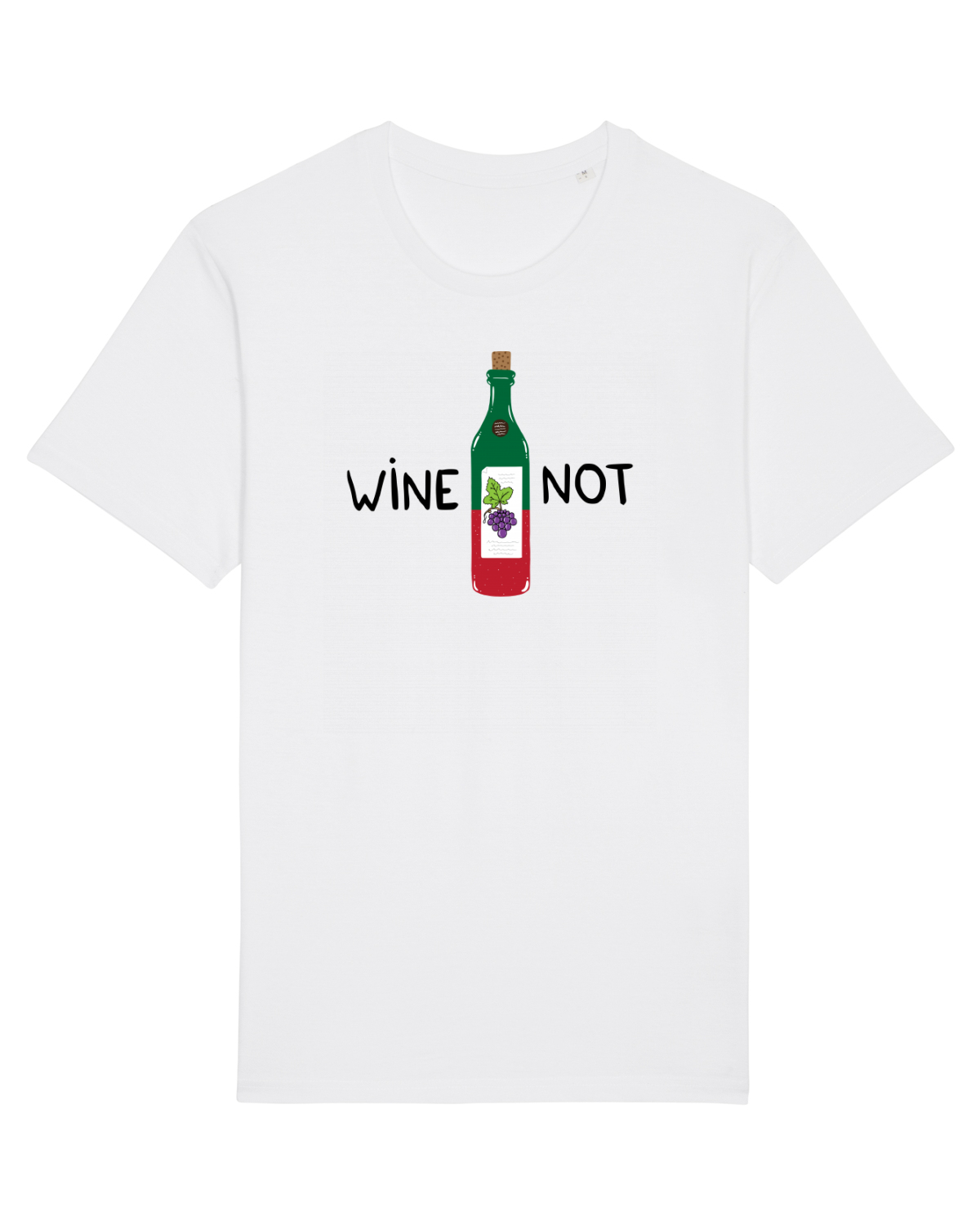Tricou mânecă scurtă Unisex Rocker White
