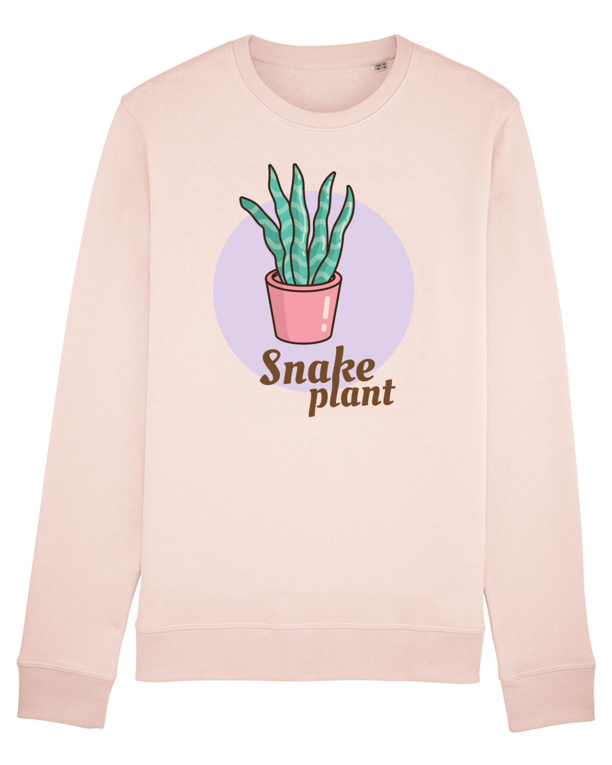 Bluză mânecă lungă Unisex Rise Candy Pink