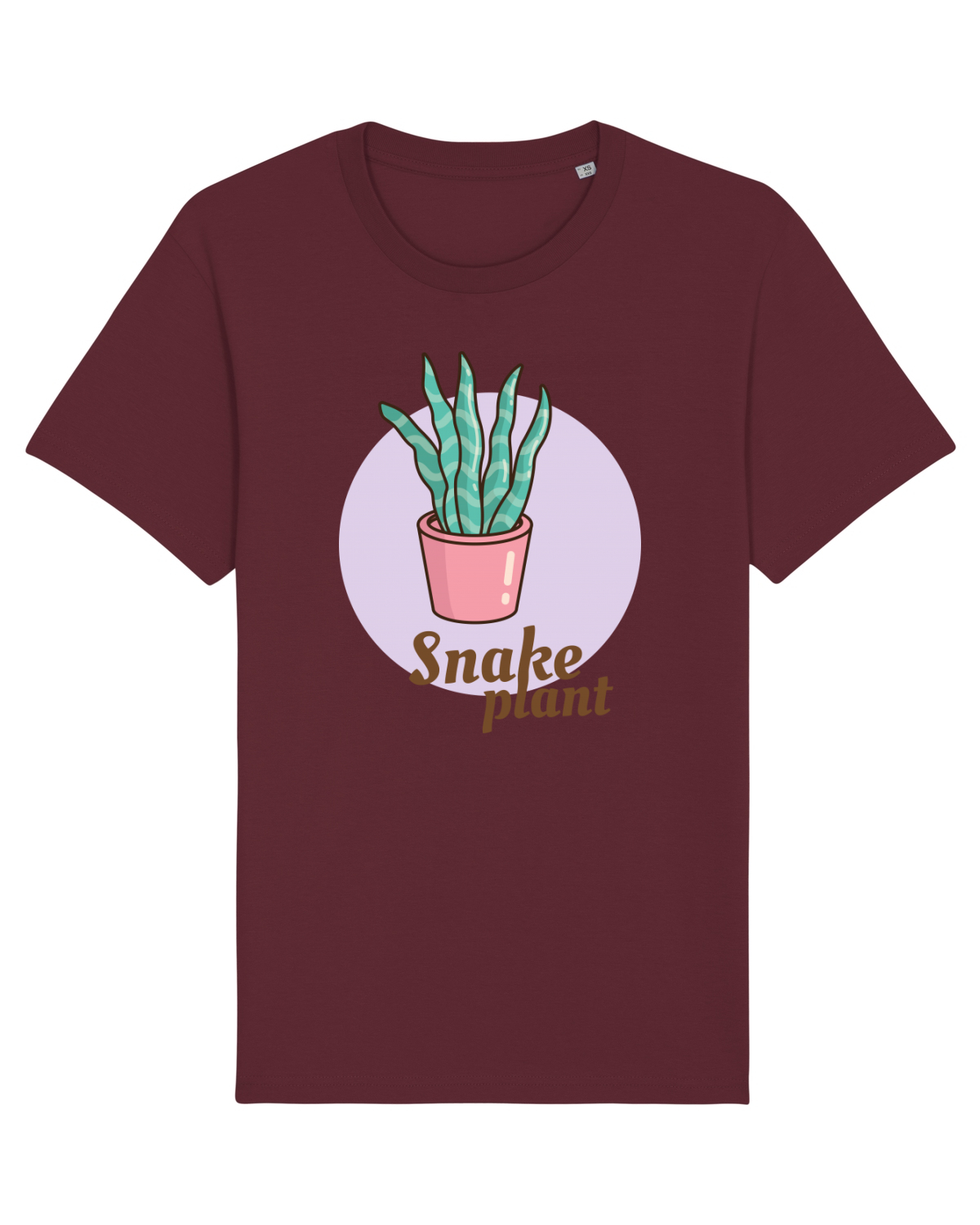 Tricou mânecă scurtă Unisex Rocker Burgundy