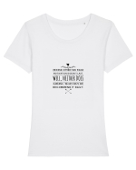 Inspiro#5 Tricou mânecă scurtă guler larg fitted Damă Expresser