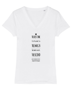 Inspiro #7 Tricou mânecă scurtă guler V Damă Evoker