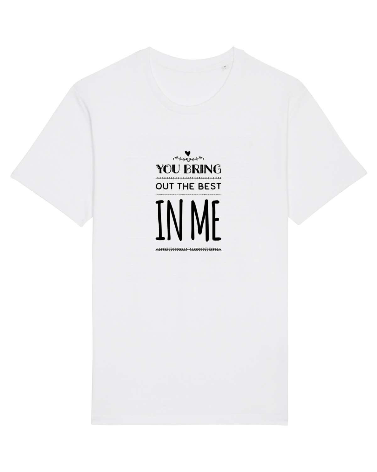 Tricou mânecă scurtă Unisex Rocker White