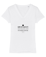 Inspiro #10 Tricou mânecă scurtă guler V Damă Evoker