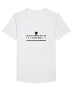 Inspiro #11 Tricou mânecă scurtă guler larg Bărbat Skater