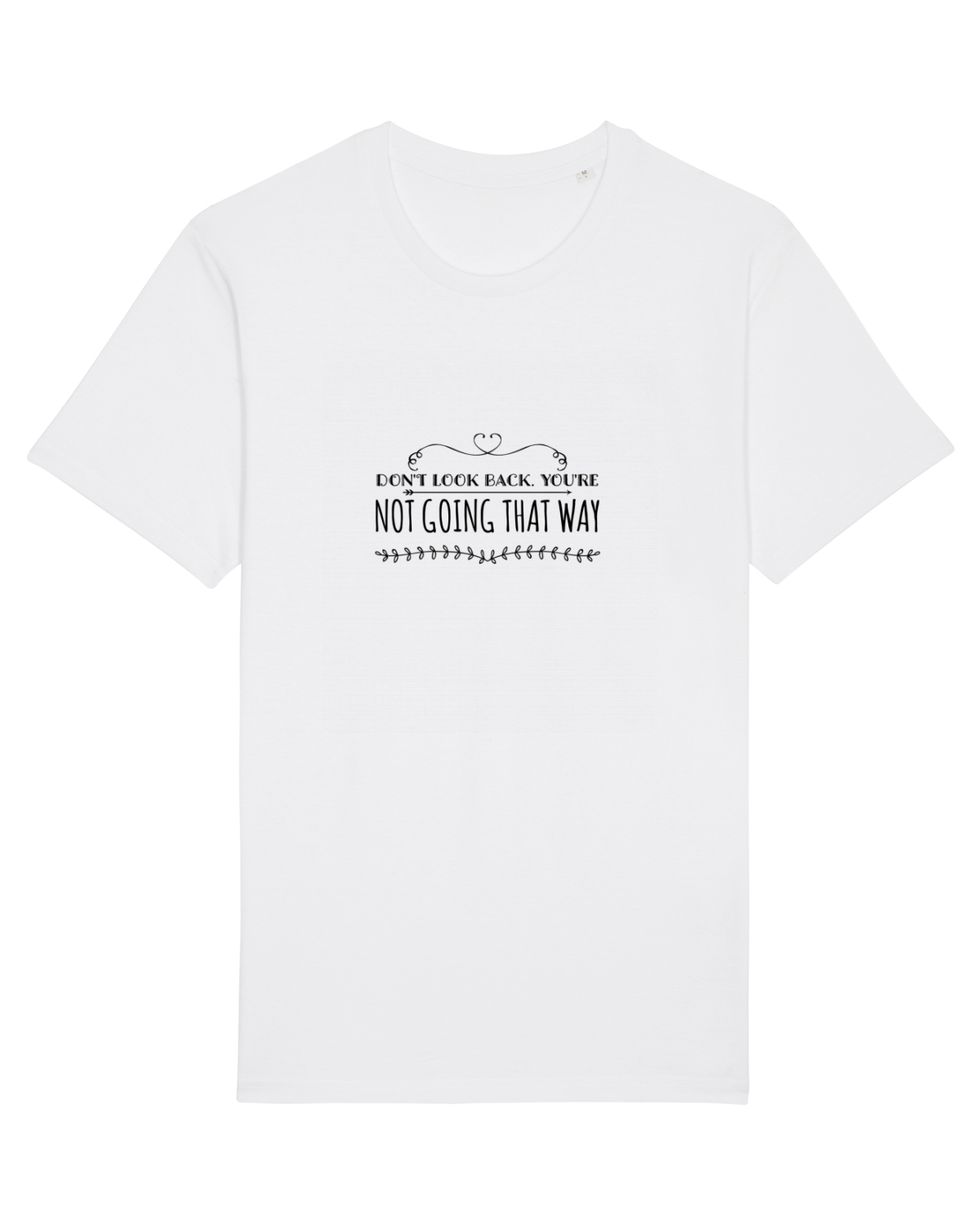 Tricou mânecă scurtă Unisex Rocker White