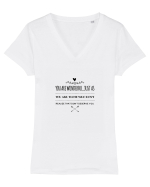 Inspiro #13 Tricou mânecă scurtă guler V Damă Evoker