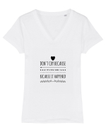 Inspiro #14 Tricou mânecă scurtă guler V Damă Evoker