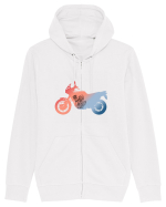 Iron Heart 2 Hanorac cu fermoar Unisex Connector