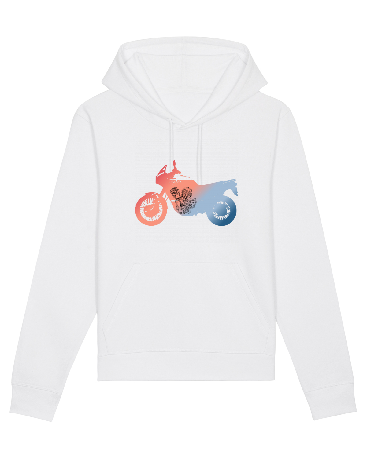 Hanorac Unisex Drummer White