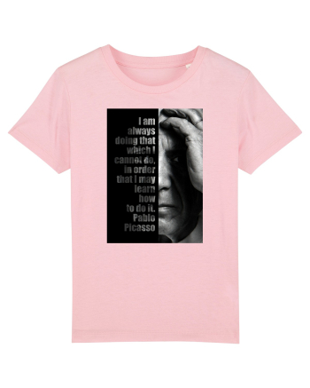 Pablo Picasso Quotes Cotton Pink