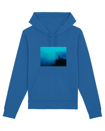 Crocodile in the storm Royal Blue
