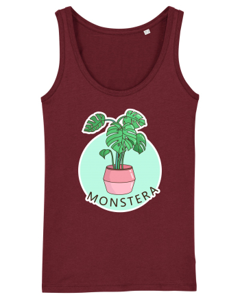 Planta Monstera Burgundy