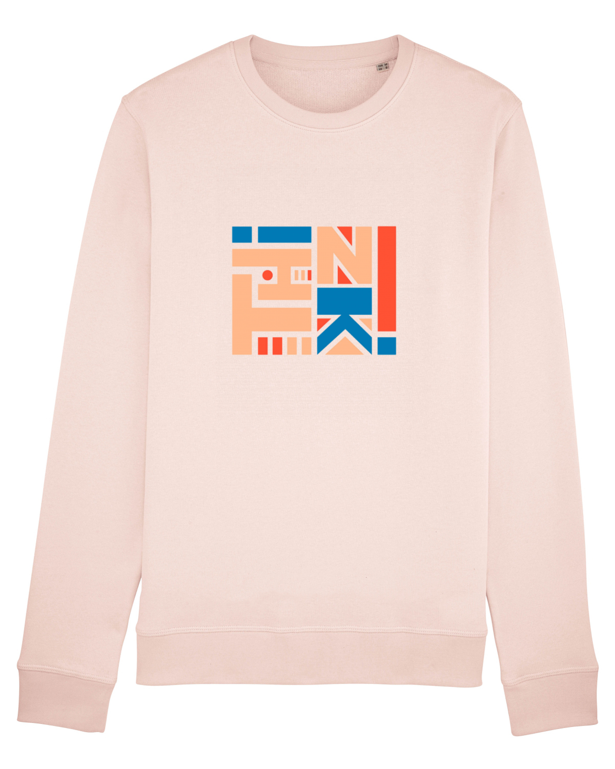 Bluză mânecă lungă Unisex Rise Candy Pink
