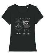 Pentru iubitorii de sala si fitness Tricou mânecă scurtă guler larg fitted Damă Expresser