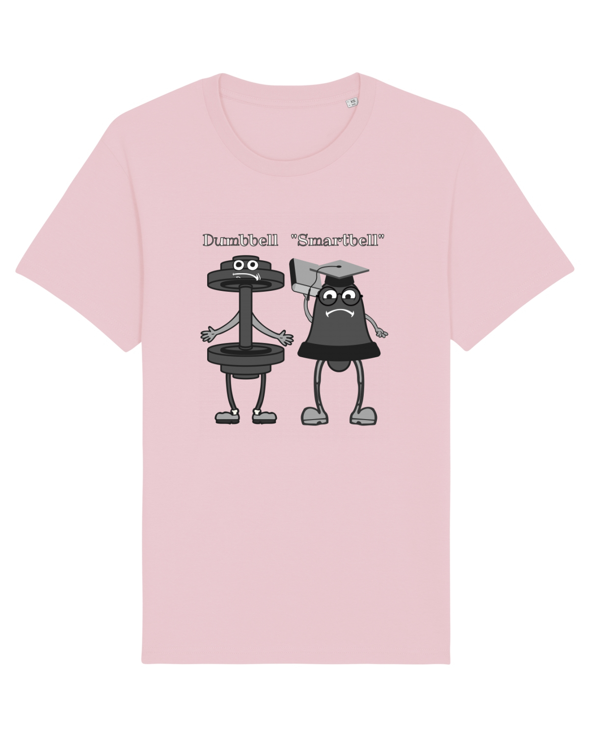 Tricou mânecă scurtă Unisex Rocker Cotton Pink