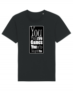 You play stupid games you win stupid prizes Tricou mânecă scurtă Unisex Rocker