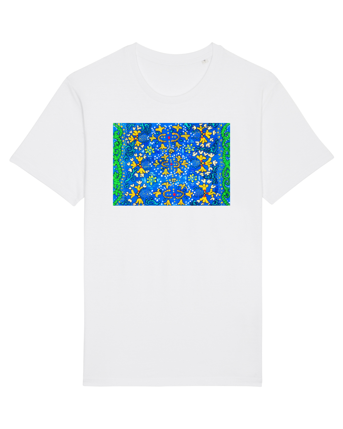 Tricou mânecă scurtă Unisex Rocker White