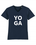 Yoga Design Tricou mânecă scurtă guler V Bărbat Presenter